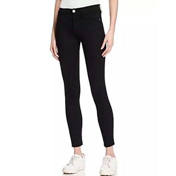 Frame Denim Denim - FRAME Denim Le Skinny de Jeanne Black Jeans 27